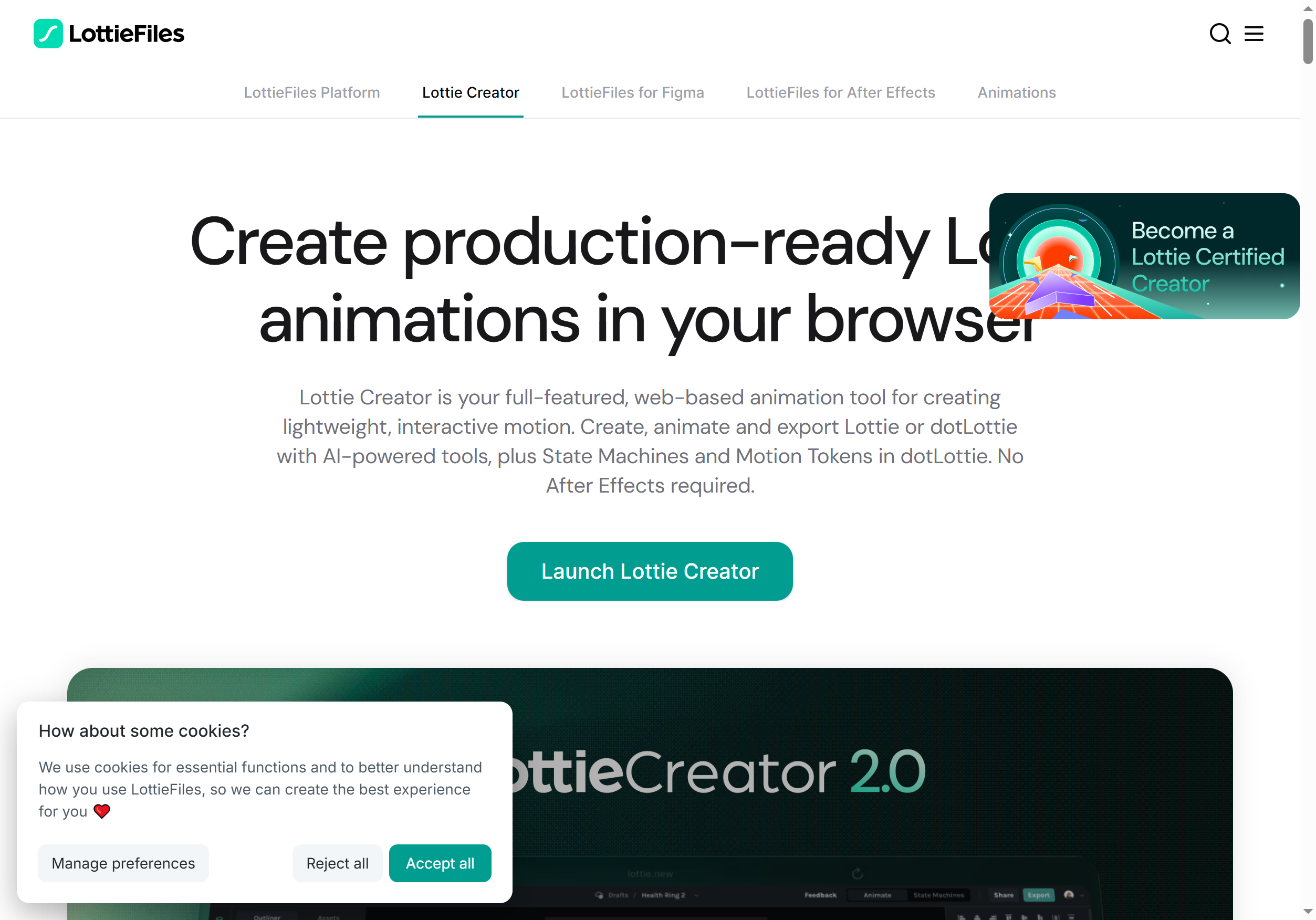 Lottie Creator